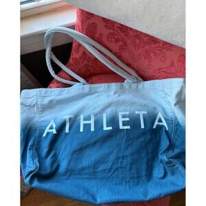 Athleta Ombre Blue Tote Bag